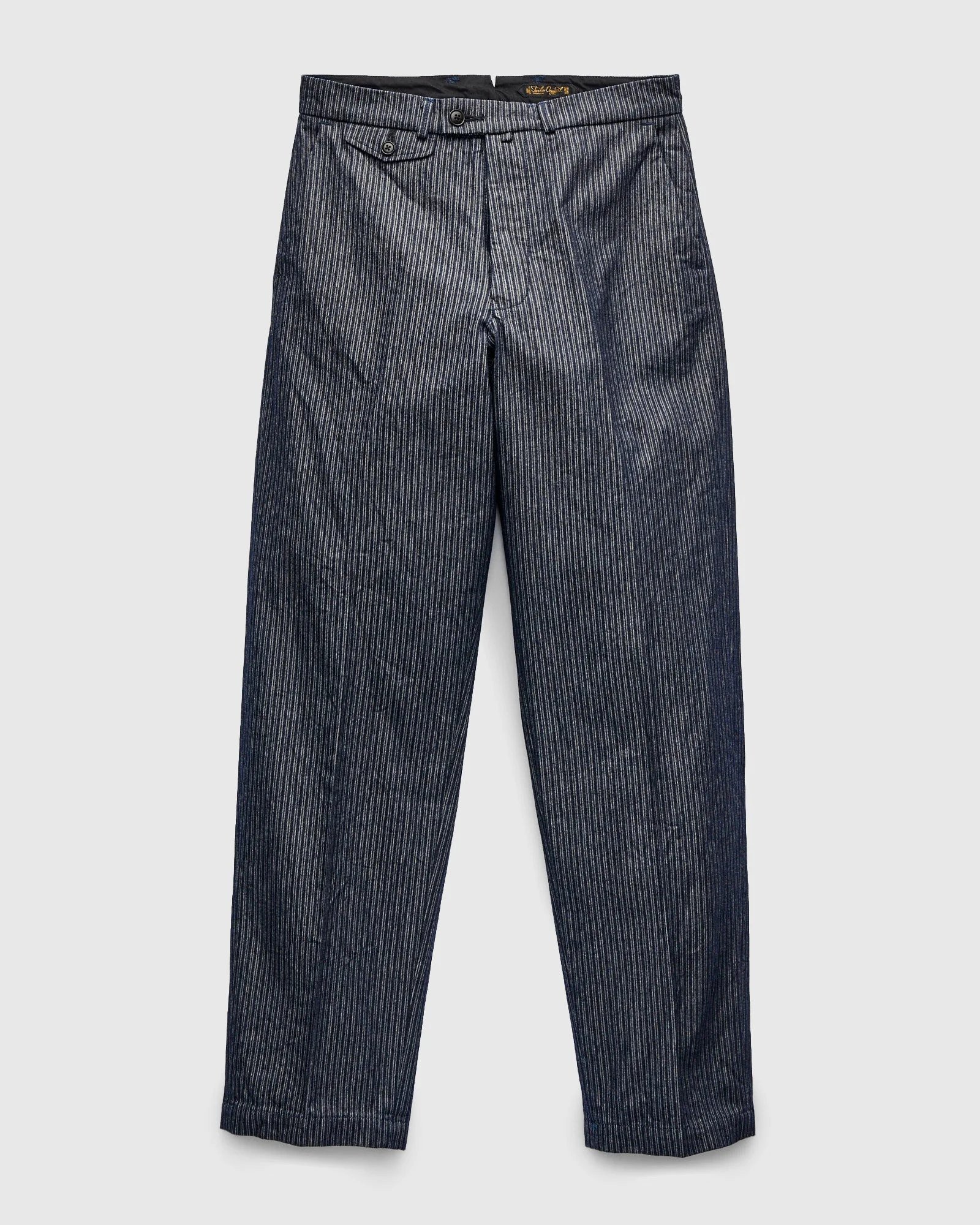 OR-1123 Tailor Work Trousers in Indigo Stripe - 1
