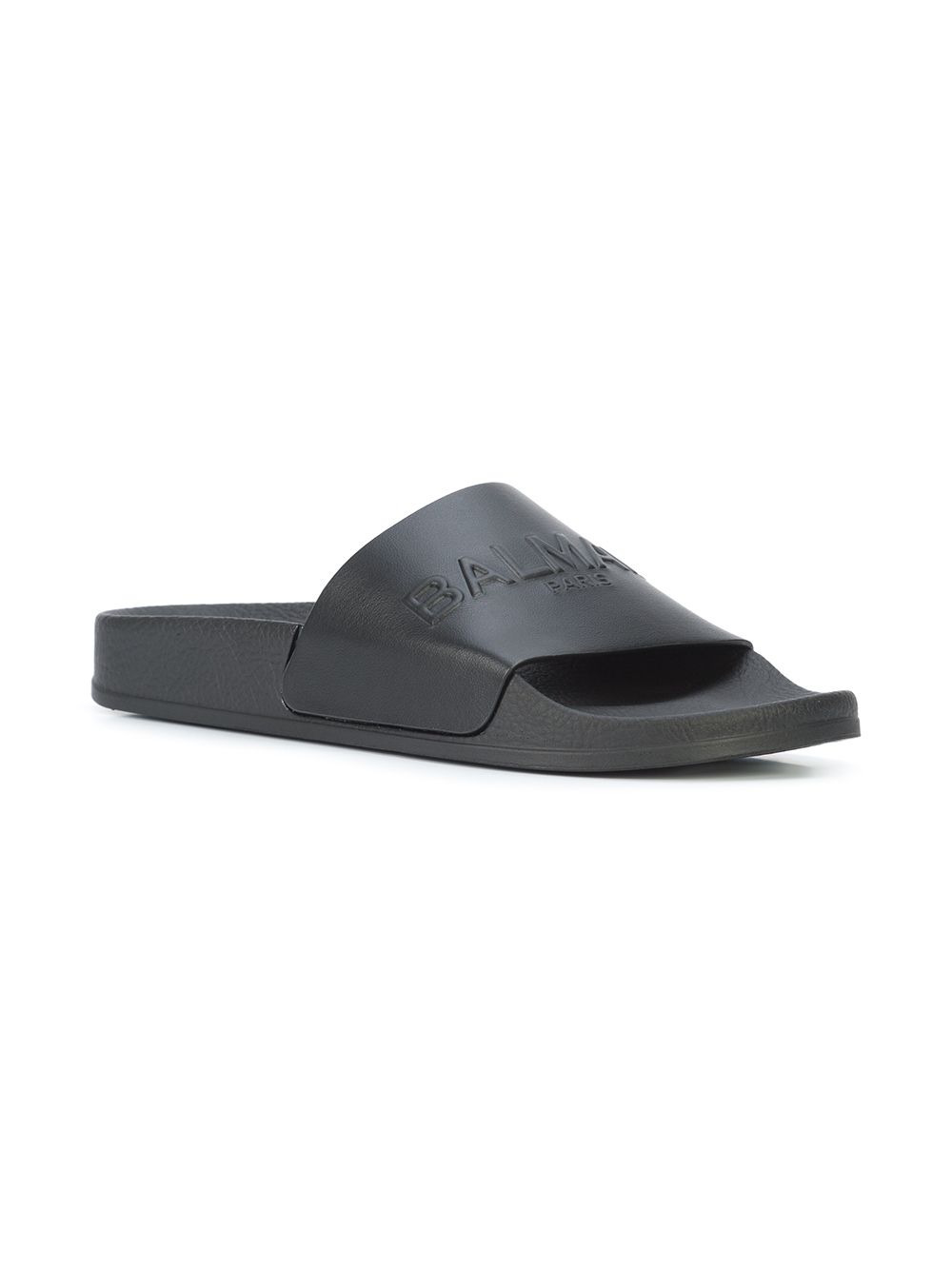 embossed logo slides - 2