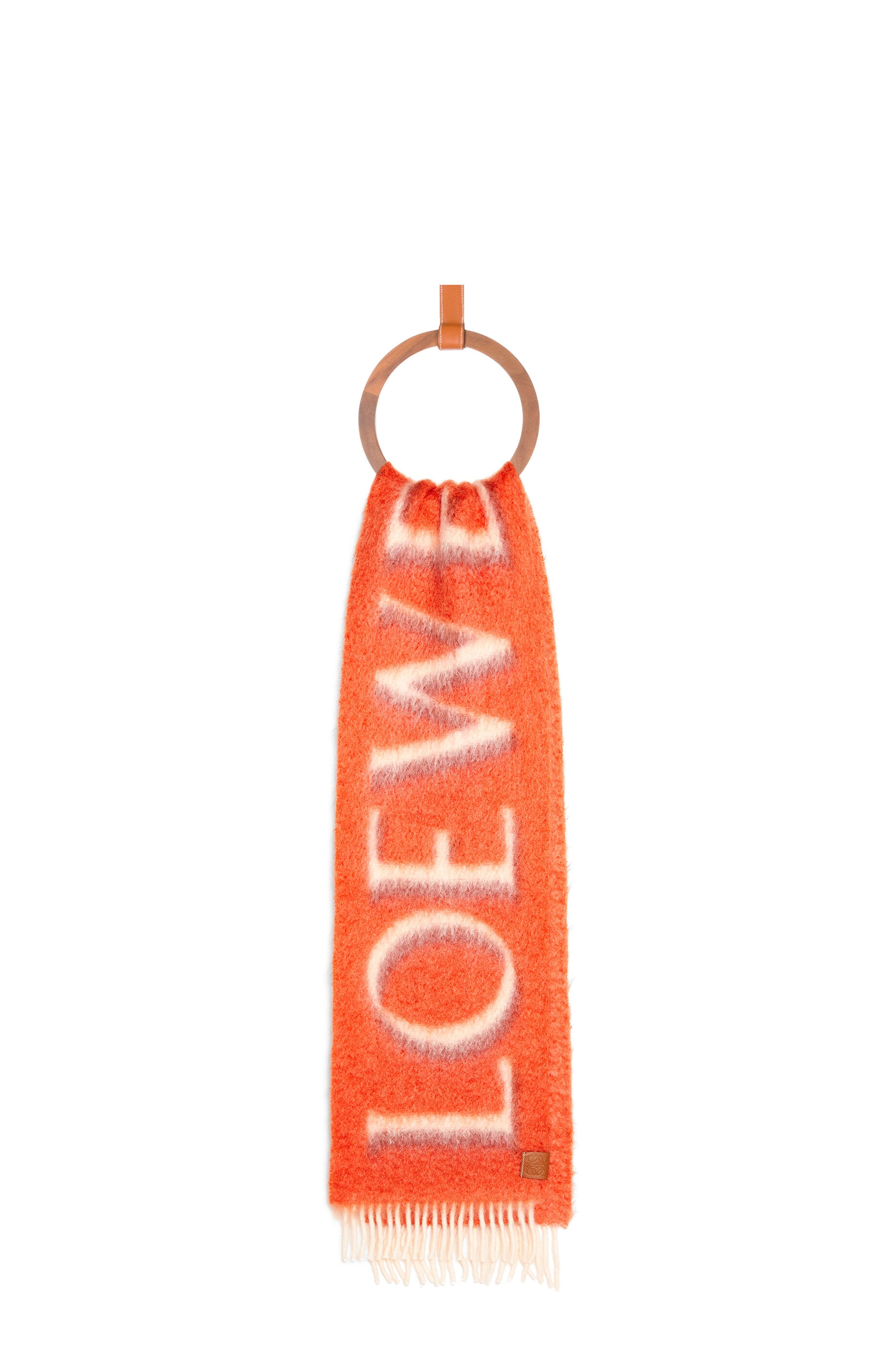 LOEWE scarf in wool and mohair - 1