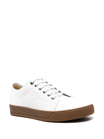 Lanvin low-top leather sneakers outlook