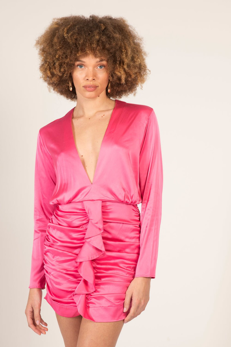 Mini Dress Joy - Raspberry Sorbet 1