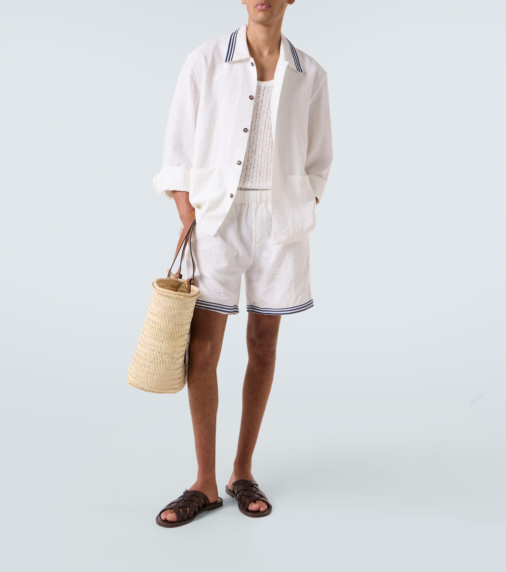 Embroidered overshirt - 2