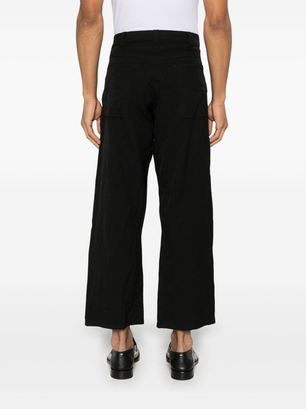 straight trousers - 4