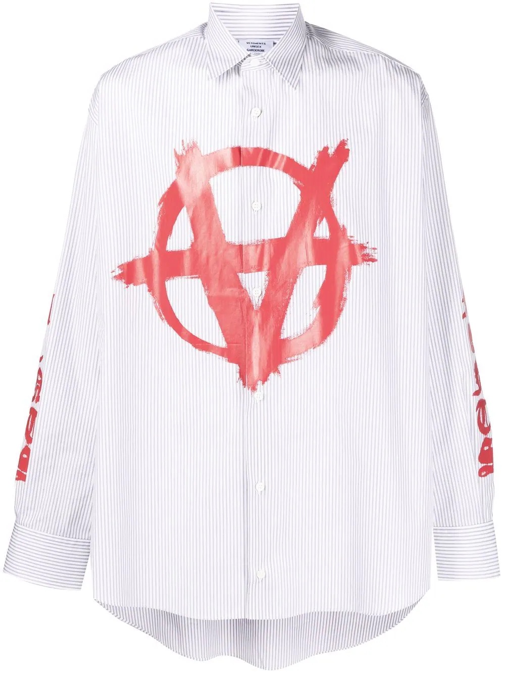 Anarchy striped longsleeved shirt - 1