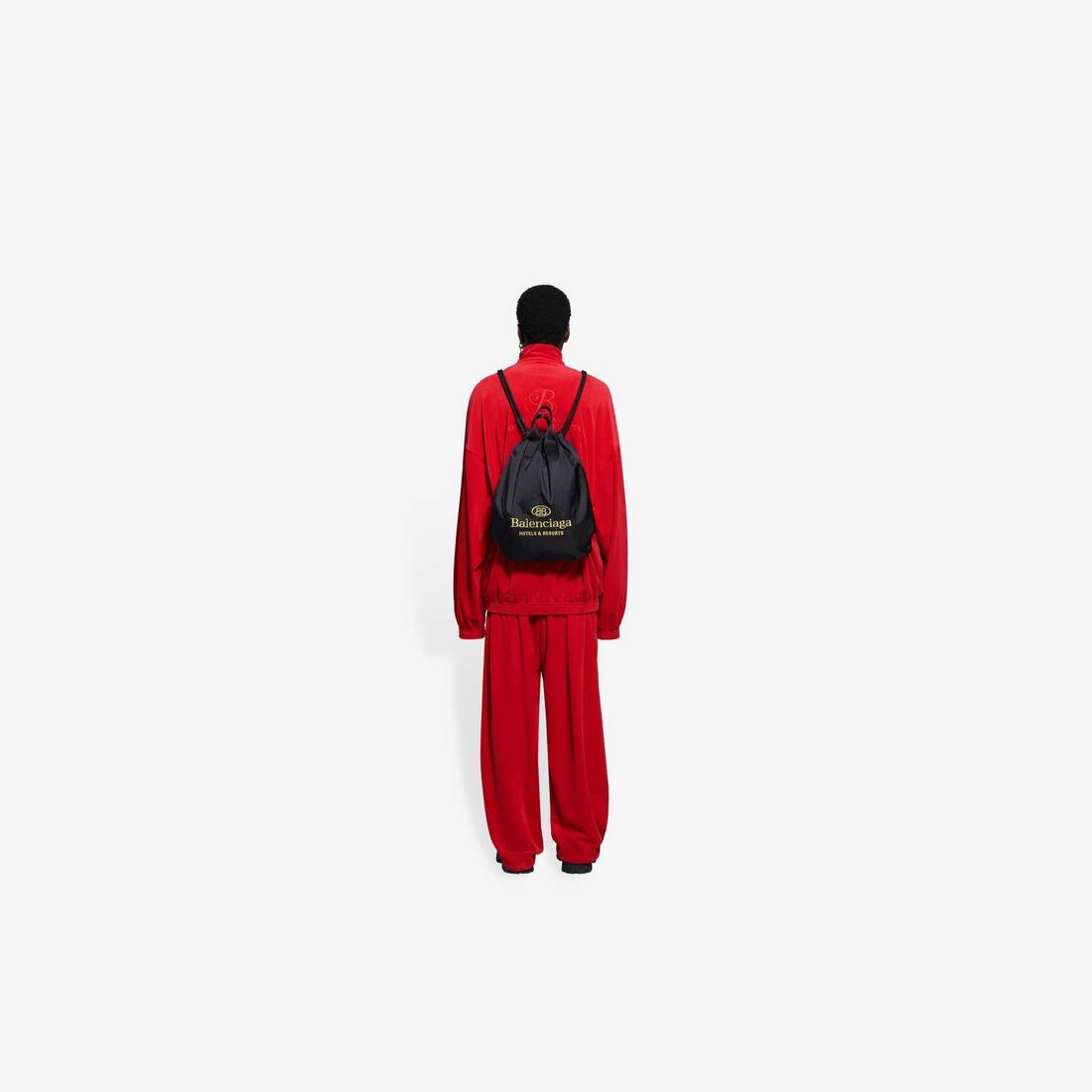 Tracksuit Jacket in Tango Red - 5