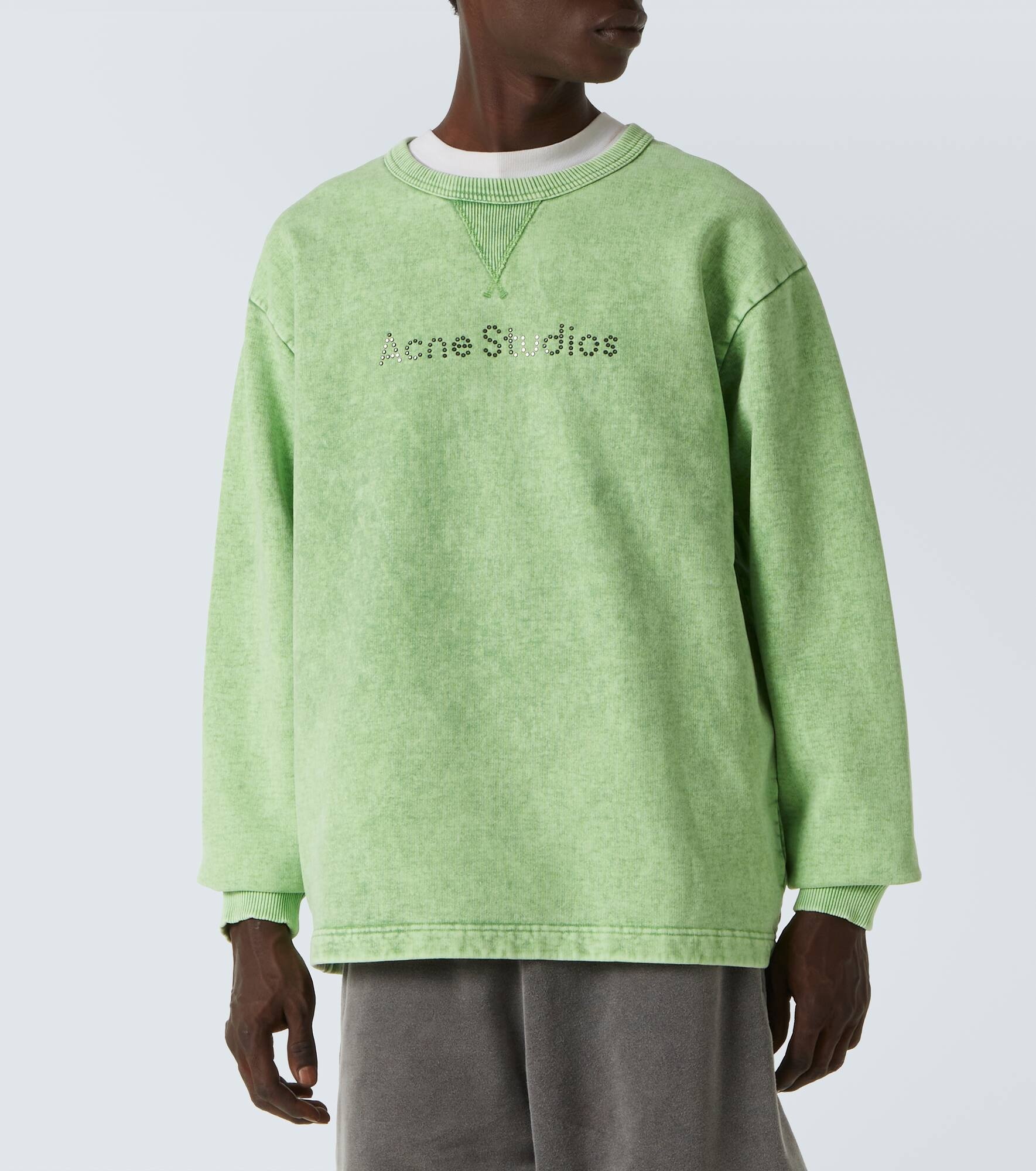 Logo cotton jersey sweatshirt - 3