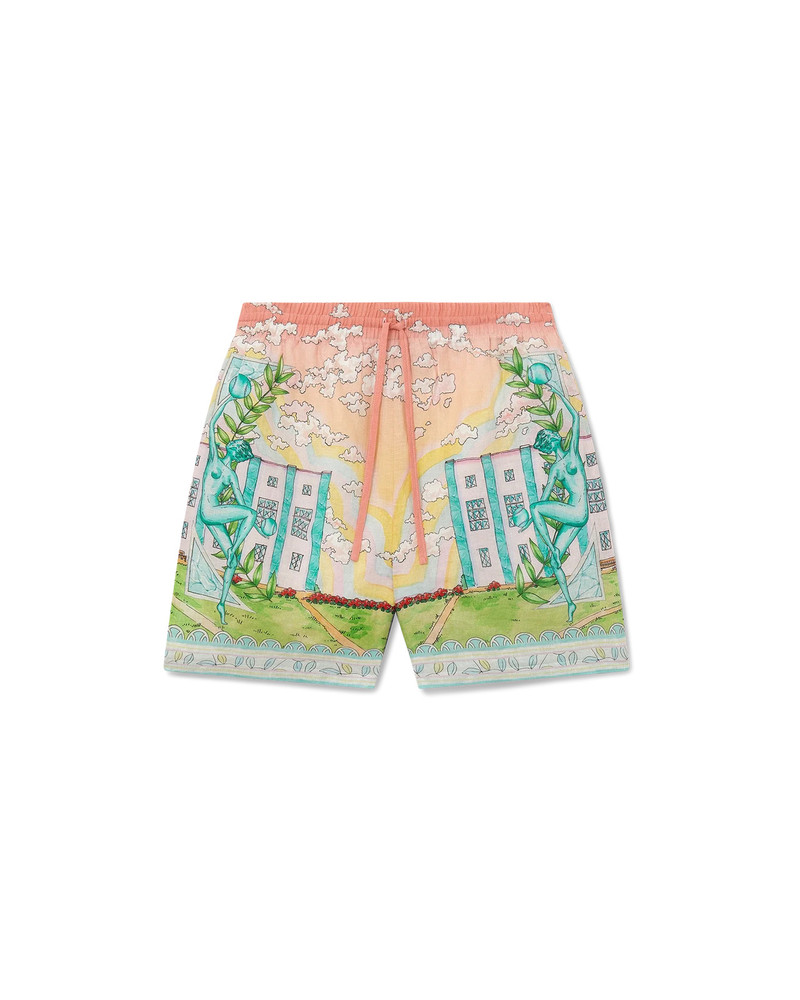 Vase Linen Shorts - 1