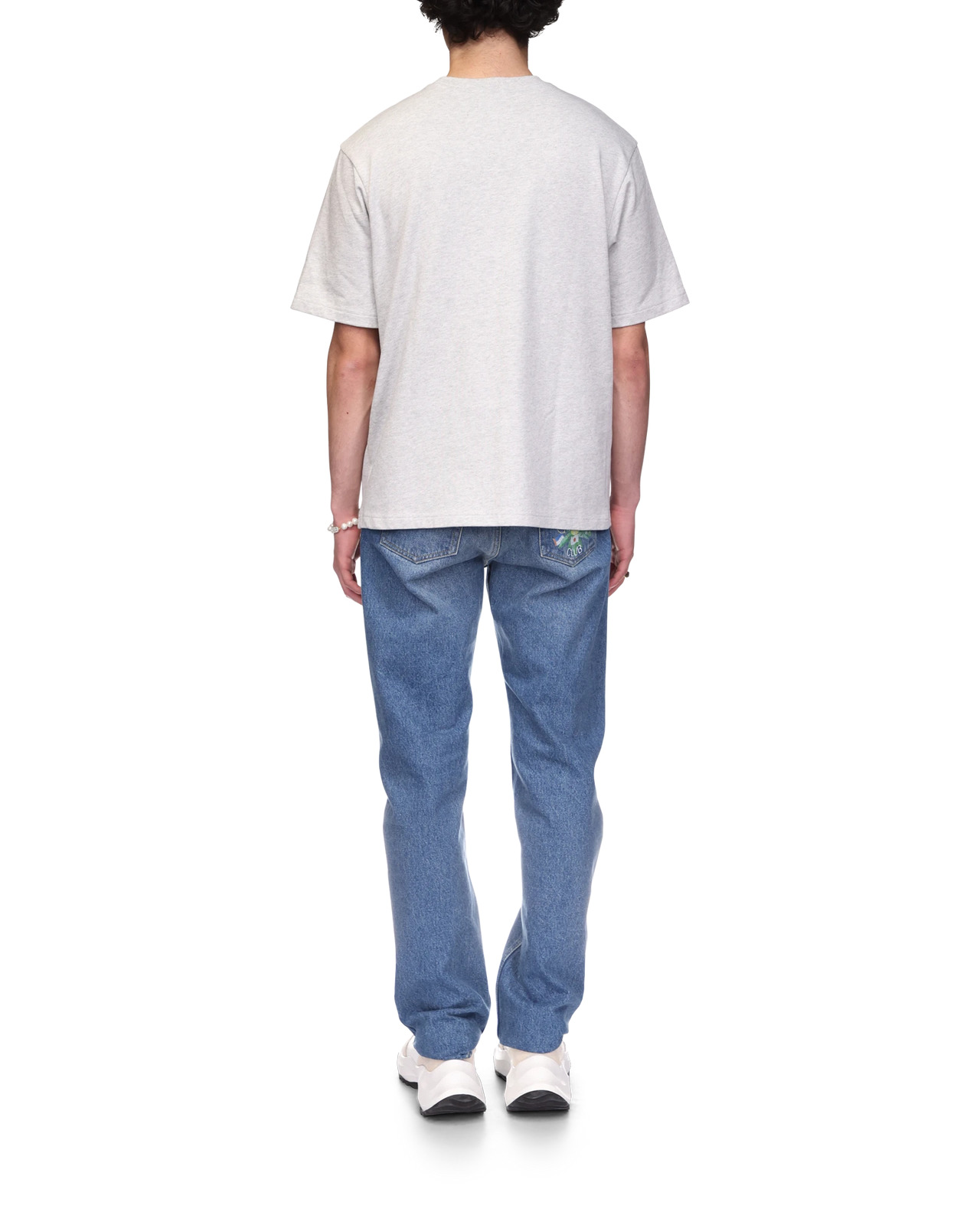 Tennis Statues Oversized T-Shirt | Casablanca Paris - 4