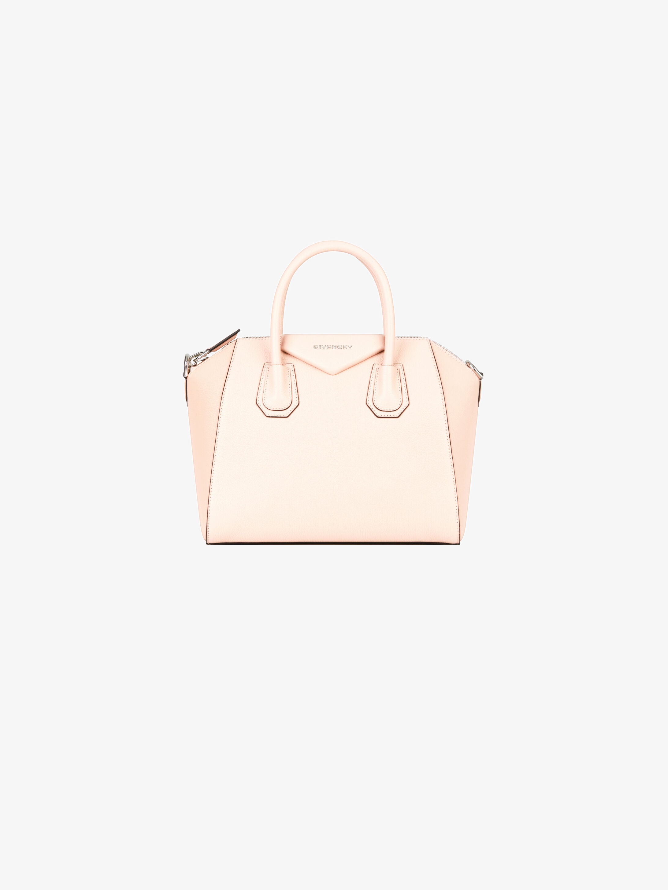 Small Antigona bag in grained leather - 1