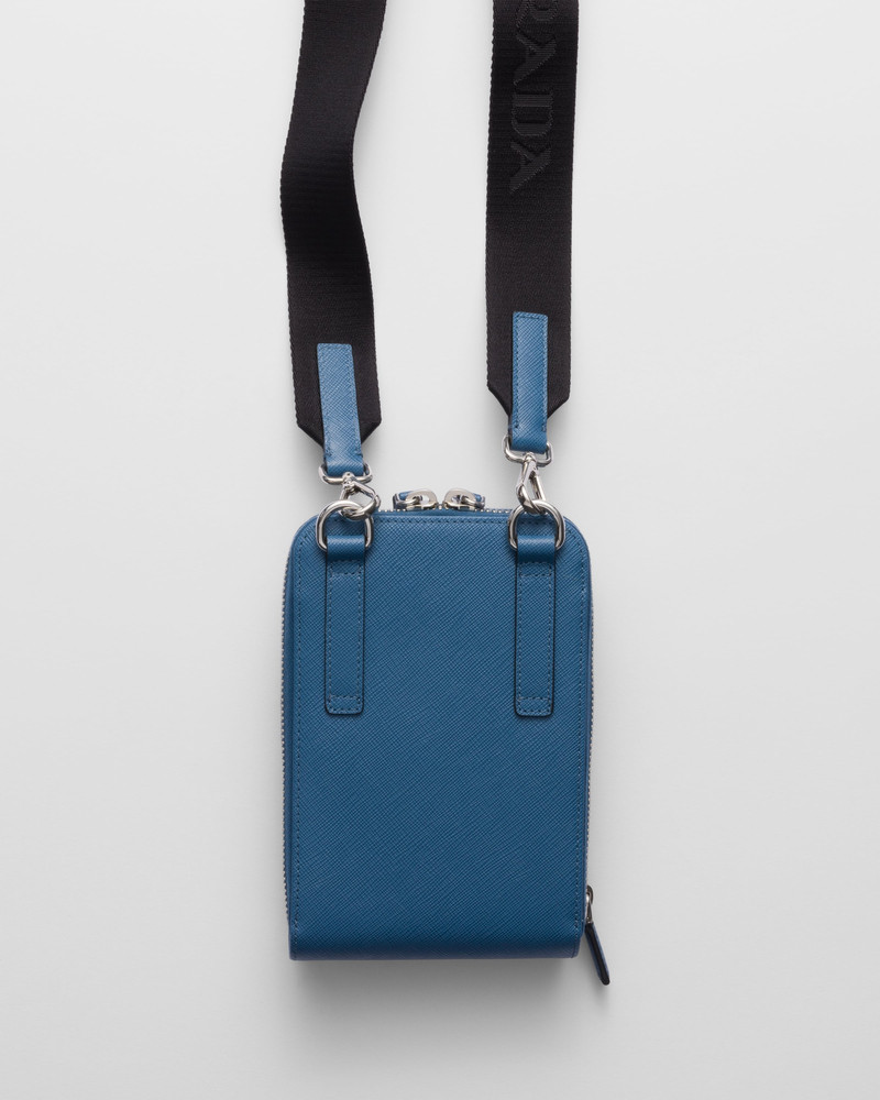 Saffiano leather smartphone case 4