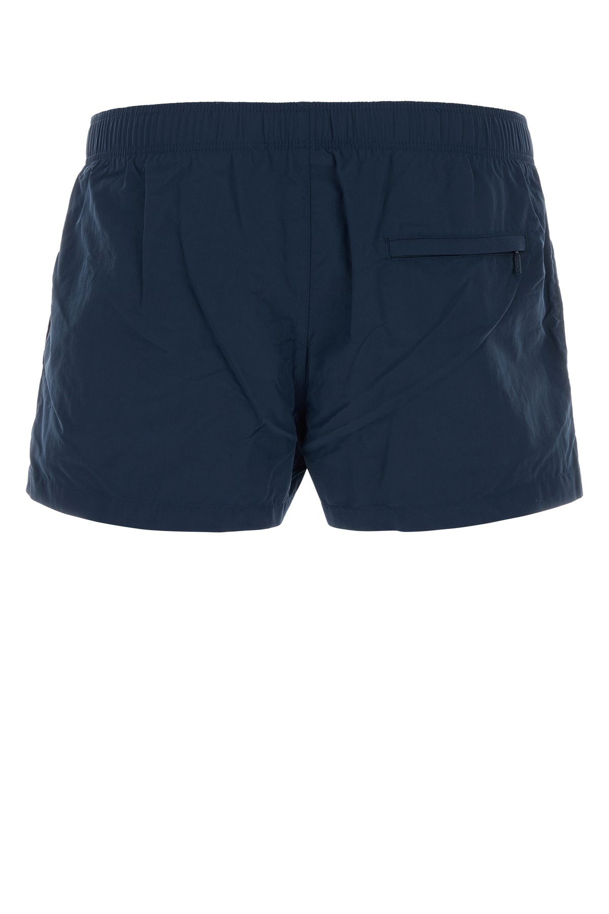 Blue nylon bermuda shorts - 2