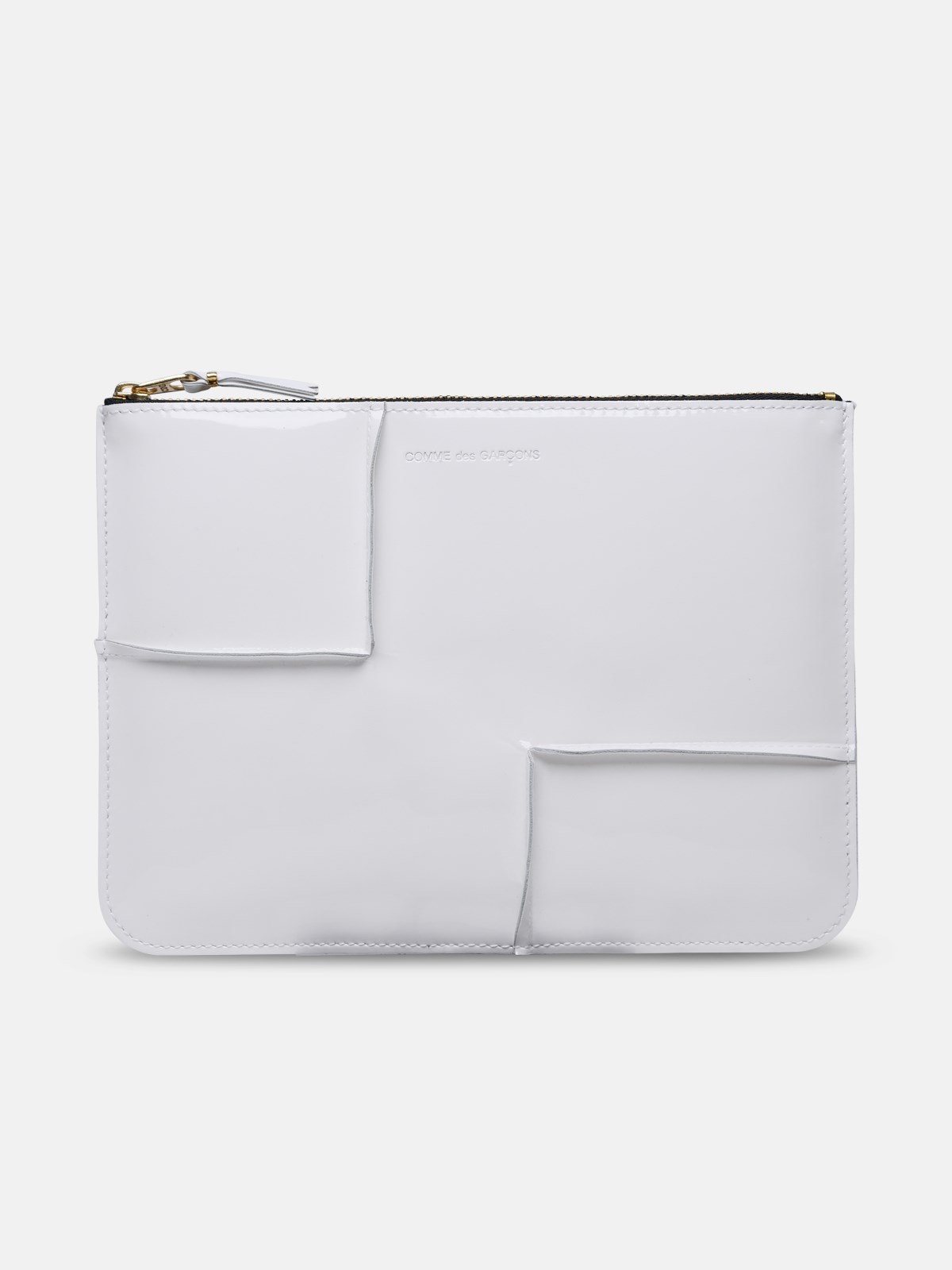 'MEDLEY' WHITE LEATHER PACKET - 1