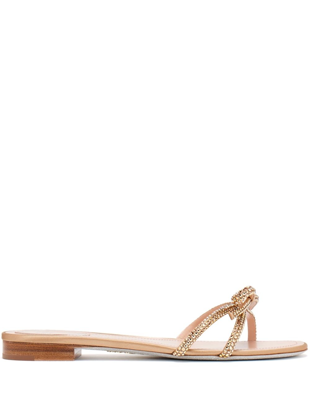bow-detail sandals - 1
