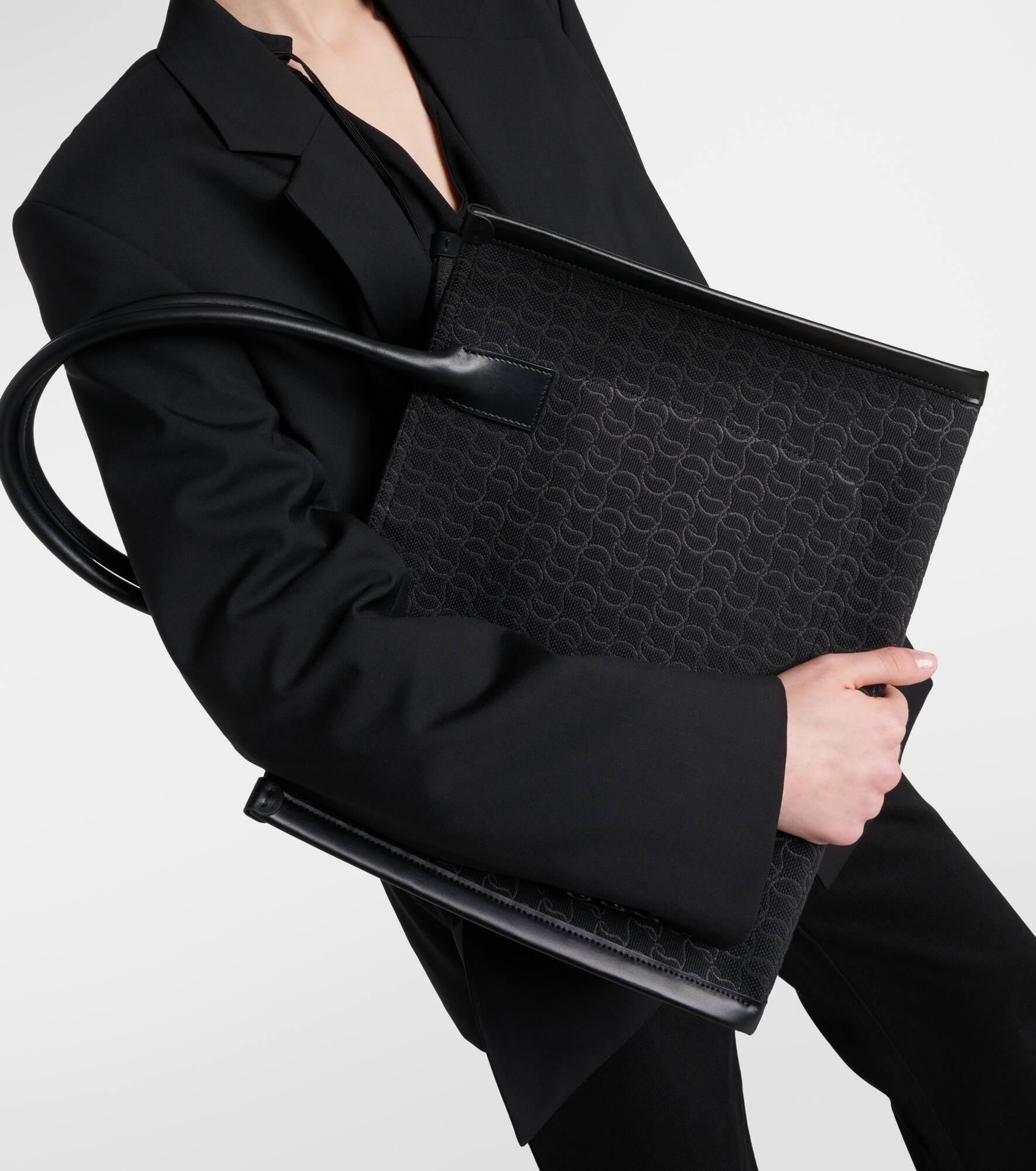By My Side E/W Large canvas tote bag - 2
