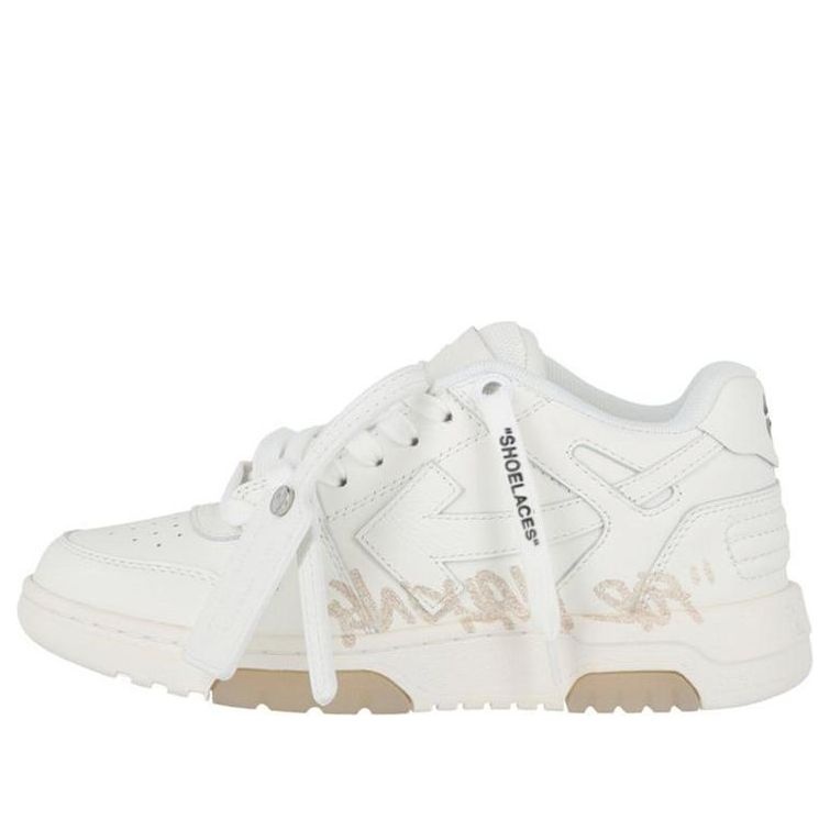 (WMNS) Off-White Out Of Office Low-Top Sneaker 'White Beige' OWIA259S22LEA0050176 - 1