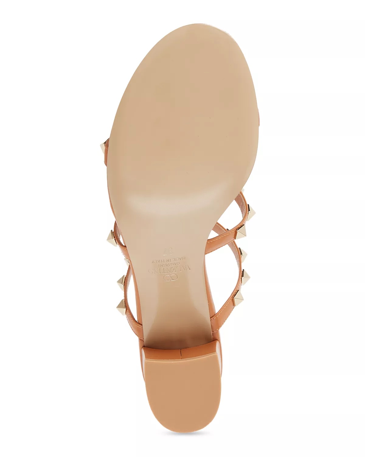 Women's Rockstud Block Heel Slide Sandals - 7