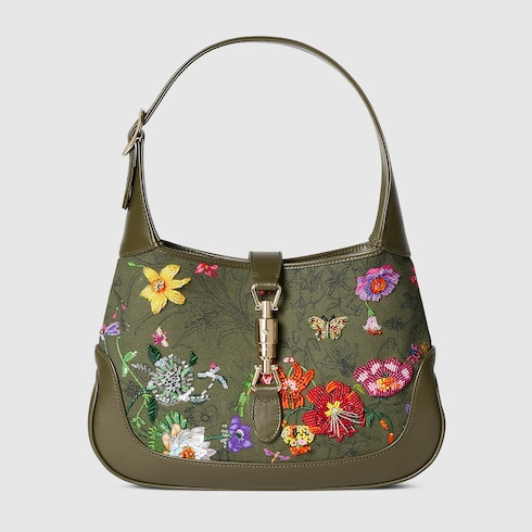 Gucci Jackie 1961 embroidered medium bag - 4