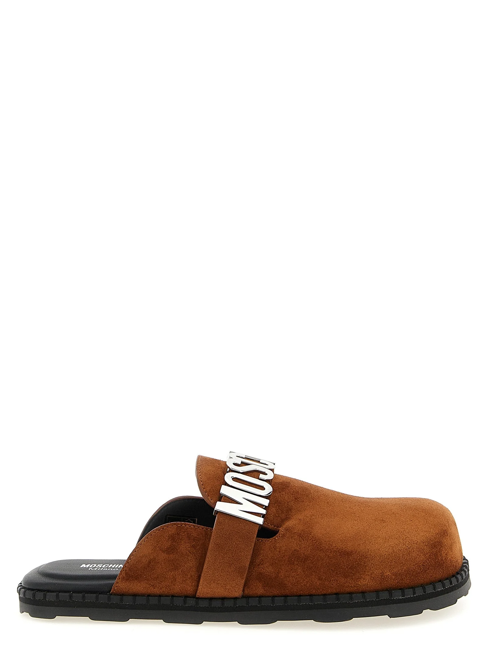 Moschino Women Suede Sabots - 1