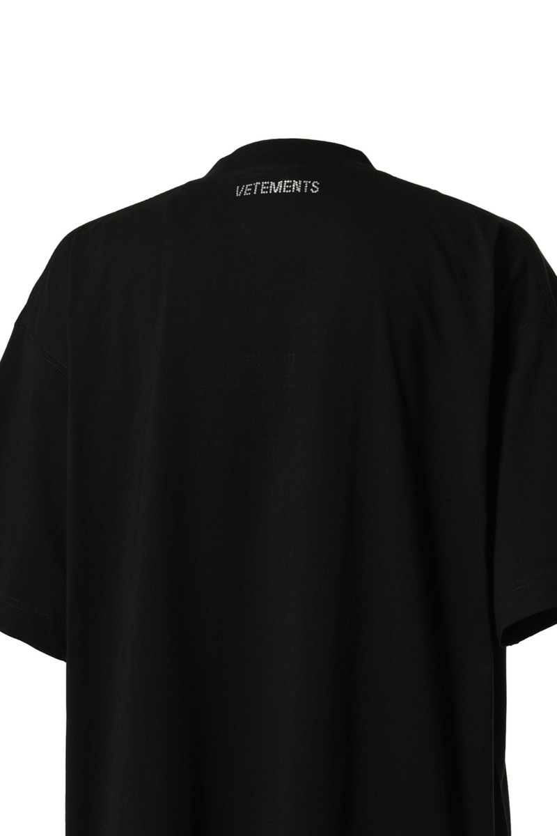 VIP CRYSTAL LOGO T-SHIRT / BLK 5