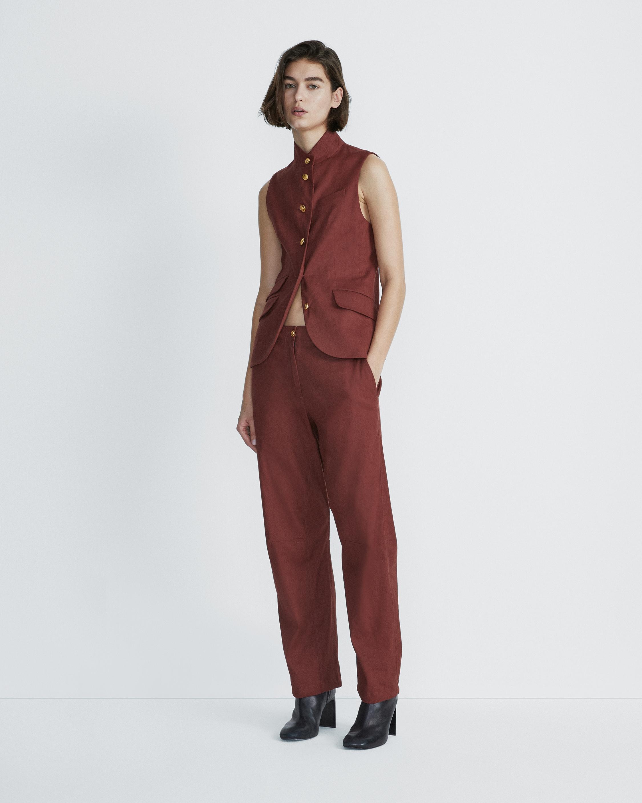 Dawn Linen Pant
Relaxed Fit Pant - 3