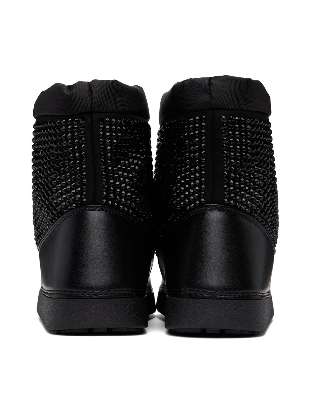 Black Snow Crystal Boots - 2