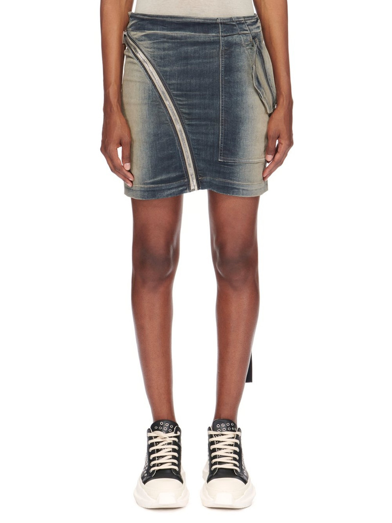 Aircut Mini Skirt in Mineral pearl 1