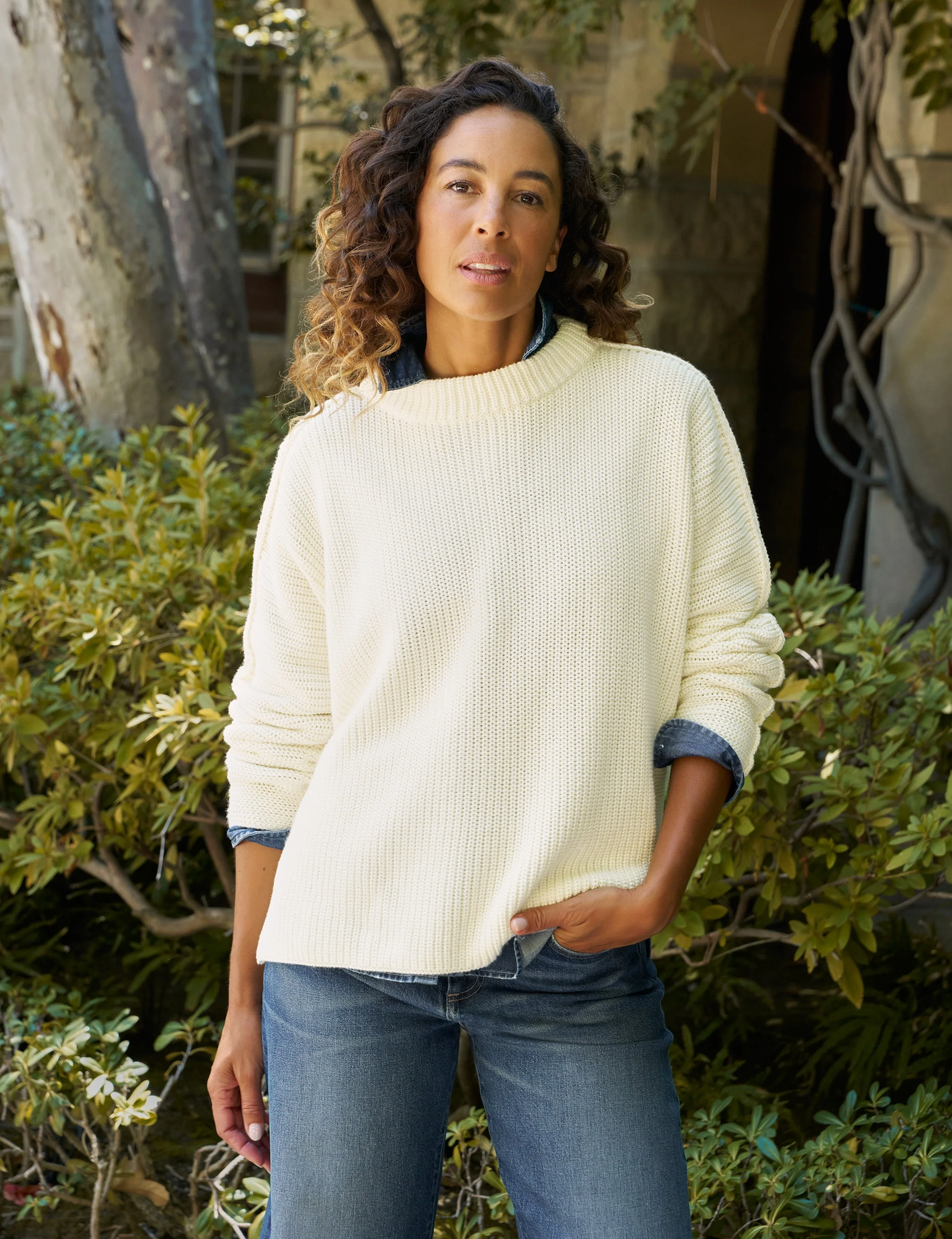 Classic Pullover Sweater - 1