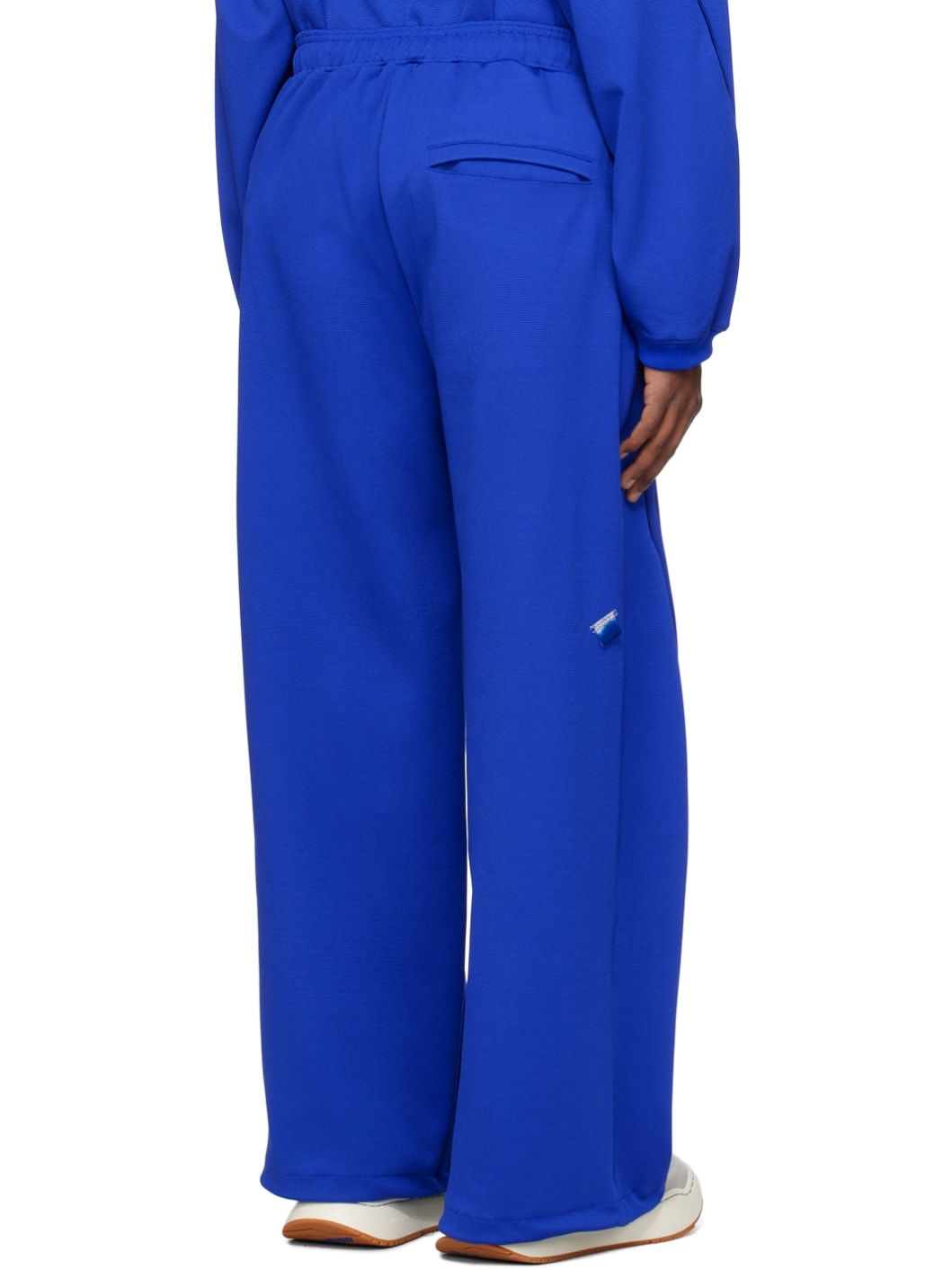 Blue Drawstring Sweatpants - 3
