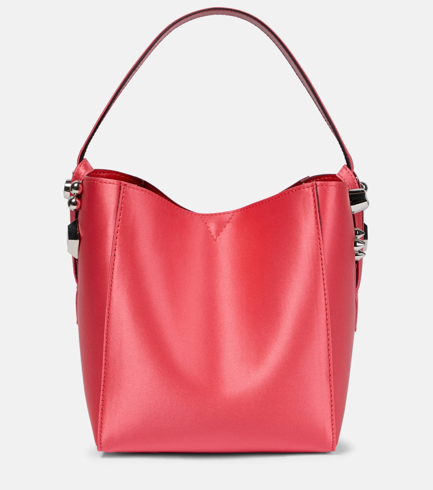 Cabachic Mini satin bucket bag - 1