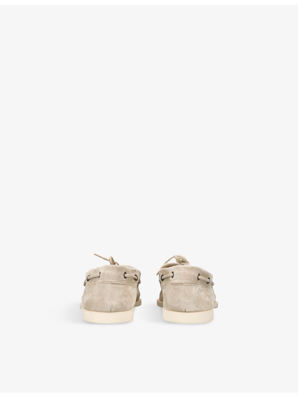 Foil Suede Boat Shoes - 4