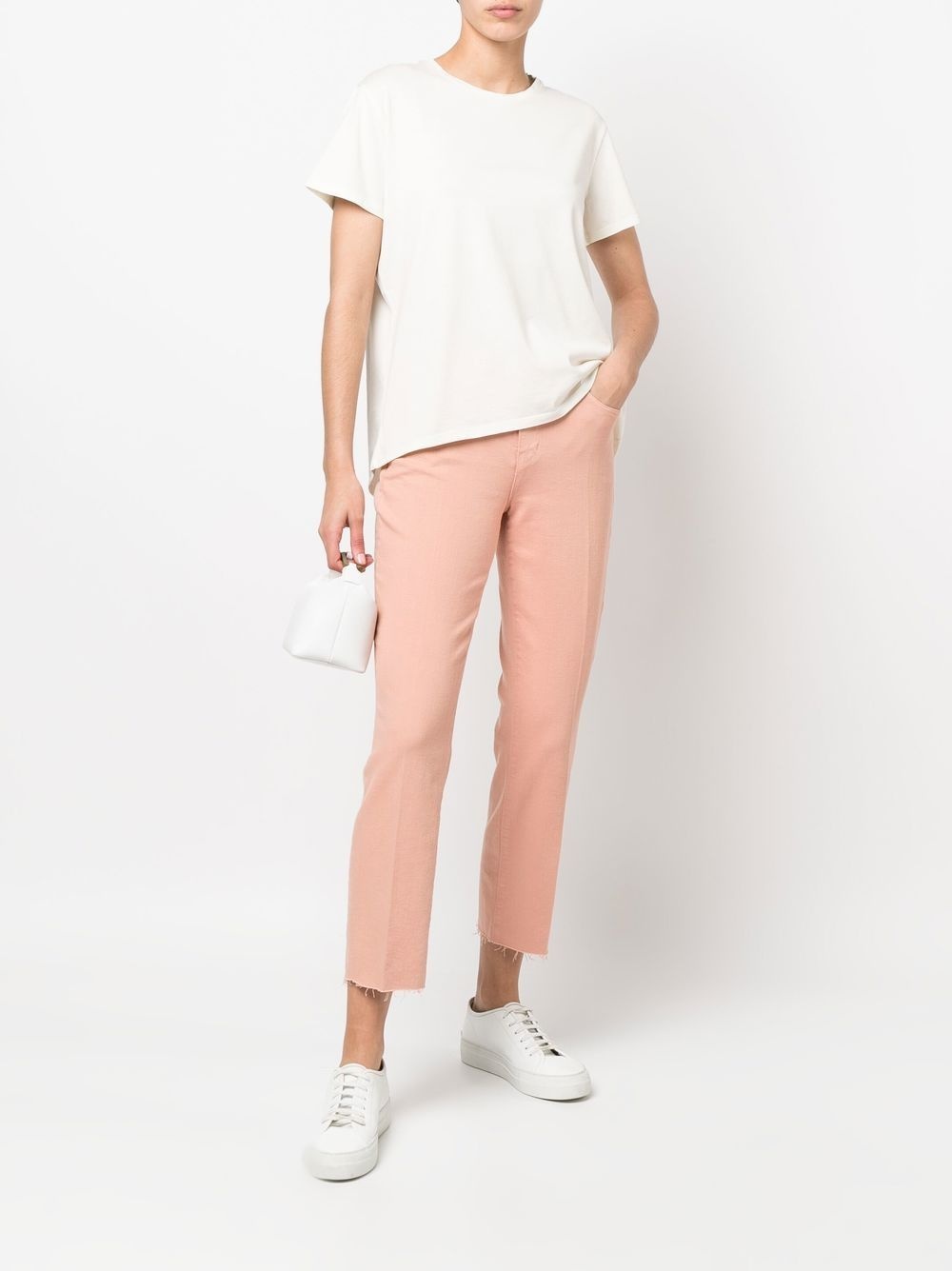 low-waist cropped jeans - 2