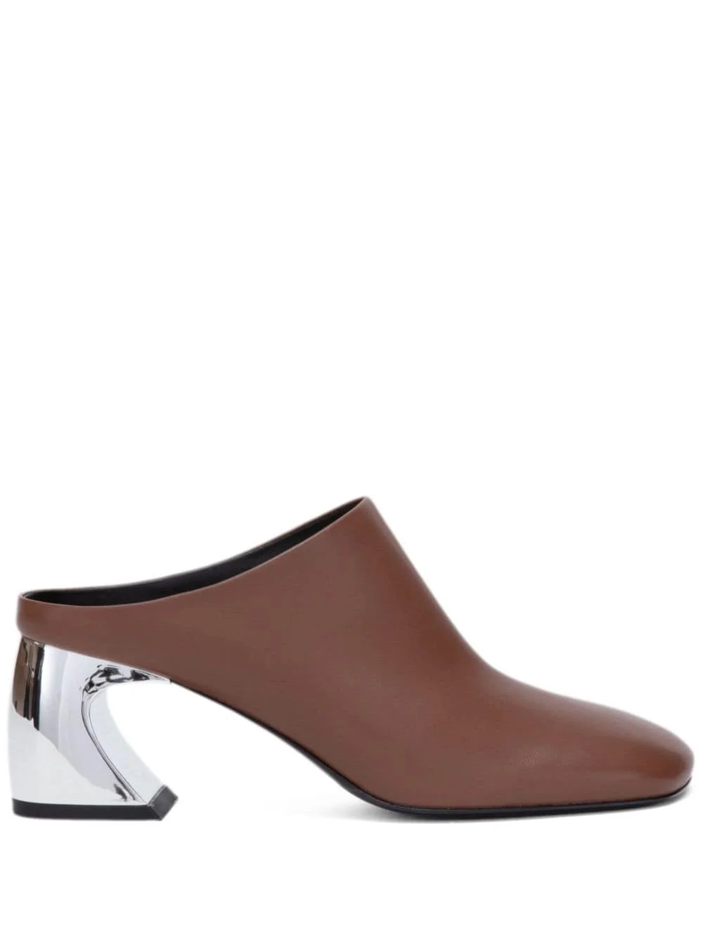 ID 65mm leather mules - 1