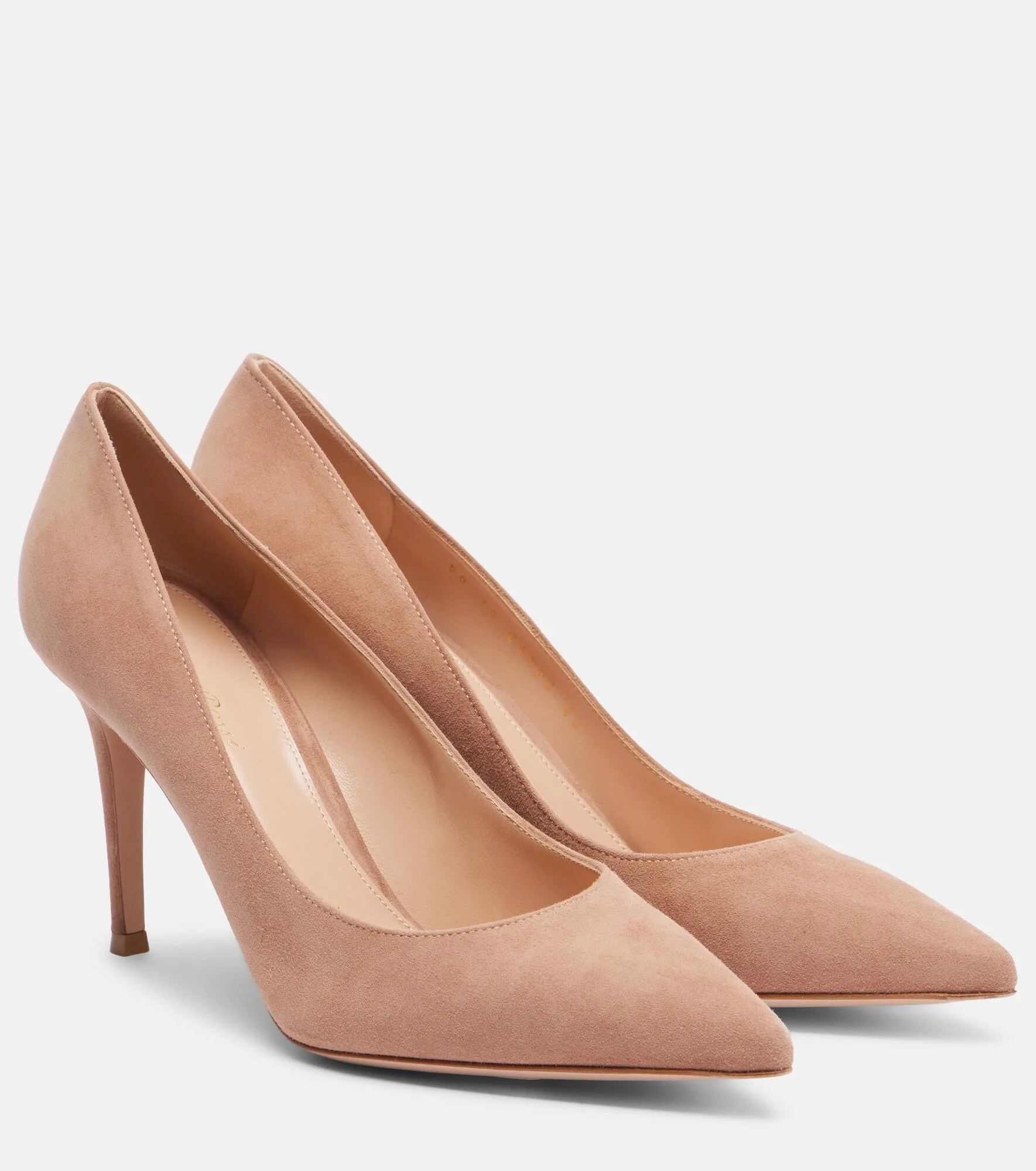 Gianvito 85 suede pumps - 1