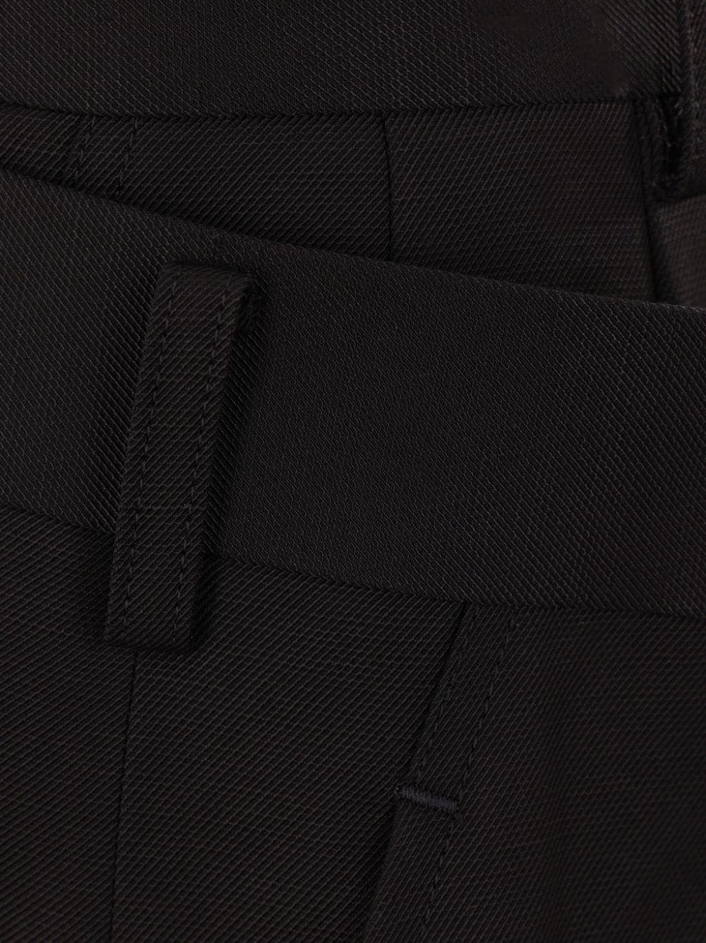 layered tailored shorts - 3