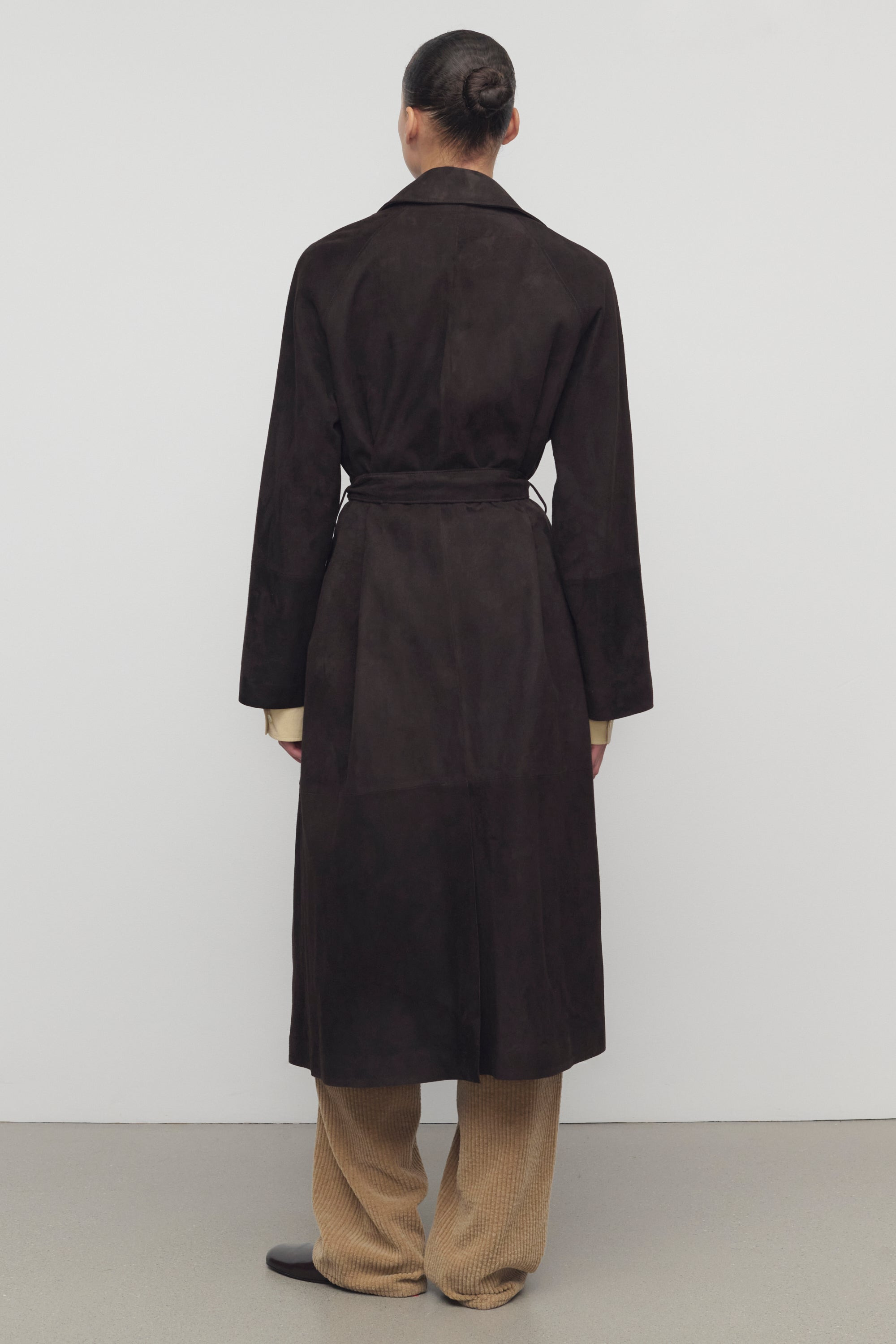 Solana Coat in Suede - 5