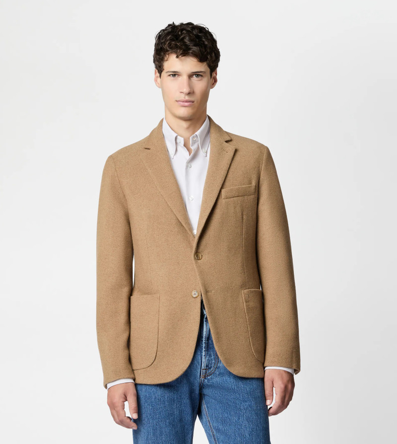 Tod's BLAZER IN JERSEY - BEIGE outlook