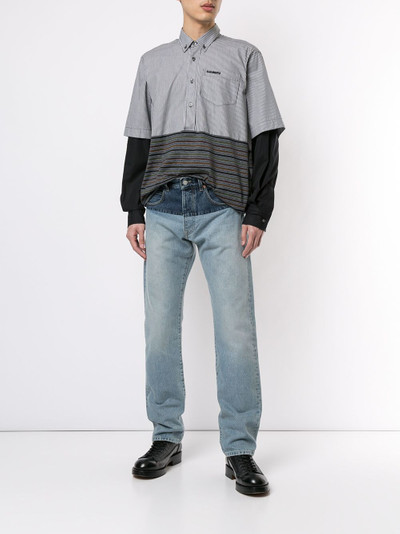 VETEMENTS distressed jeans outlook