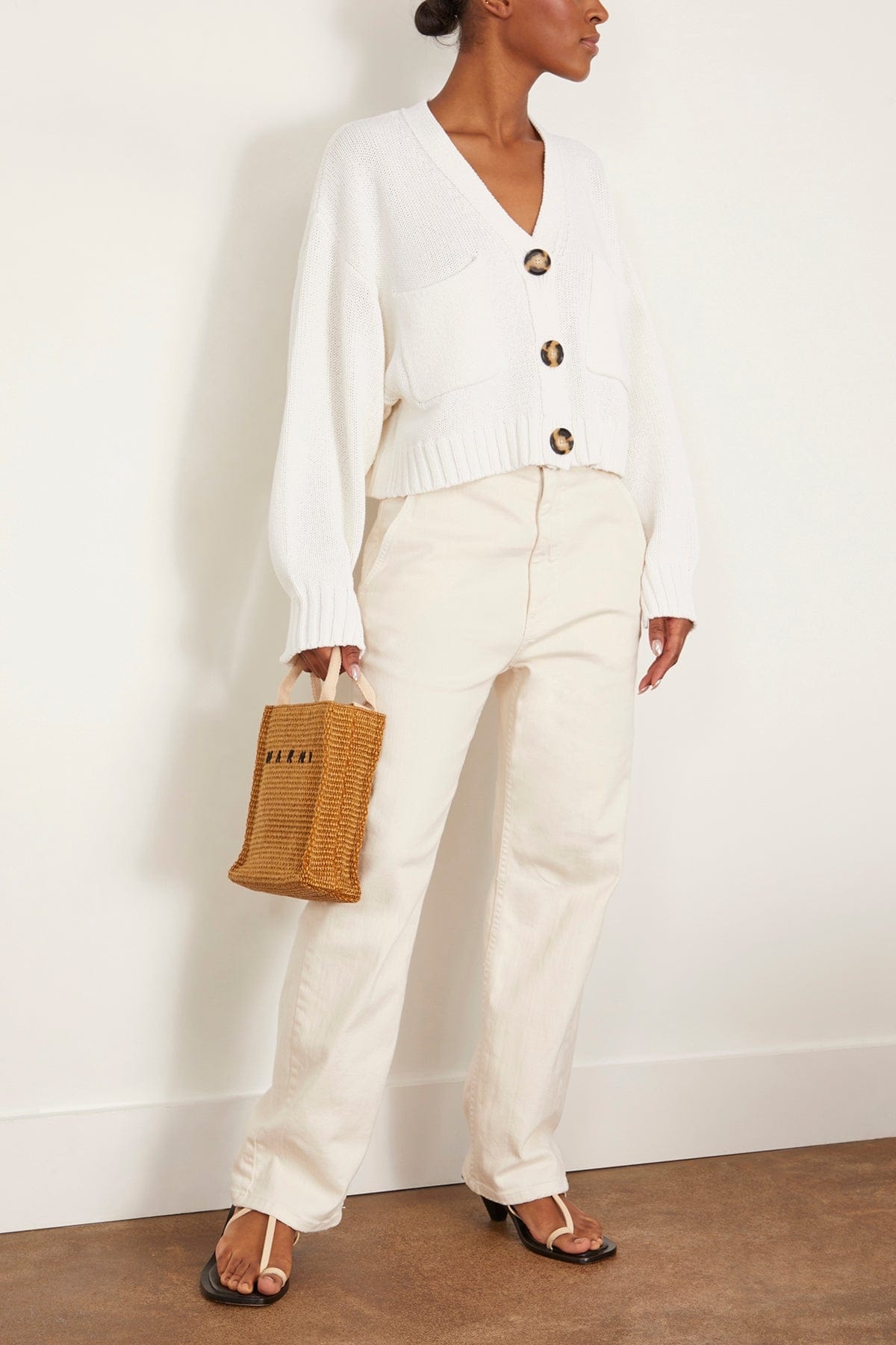 Sofia Cardigan in Off White - 2