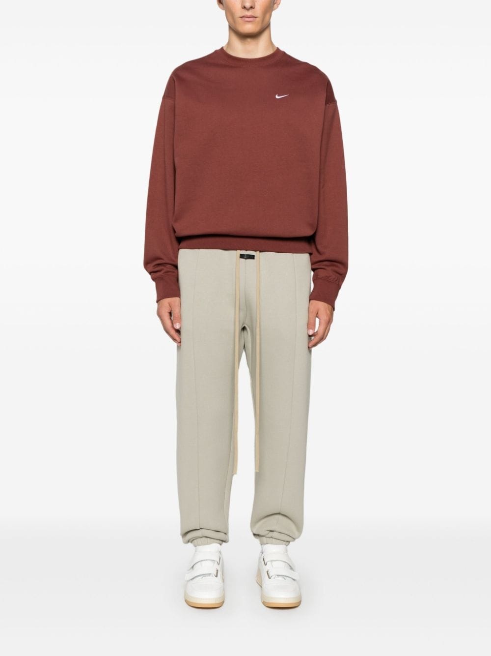 fleece track pants - 2