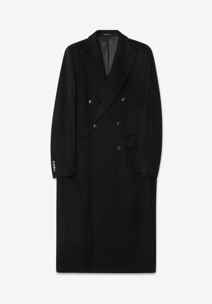 COAT 78 BLACK CLASSIC WOOL - 3