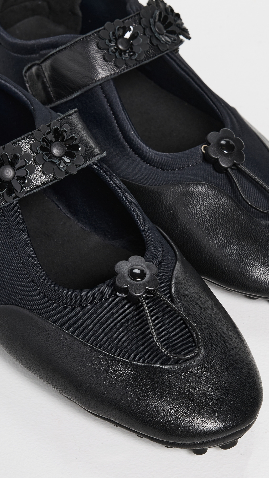 Neoprene Bess Mary Jane Flats - 5