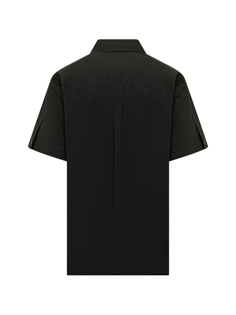 Y-3 black pocket shirt outlook