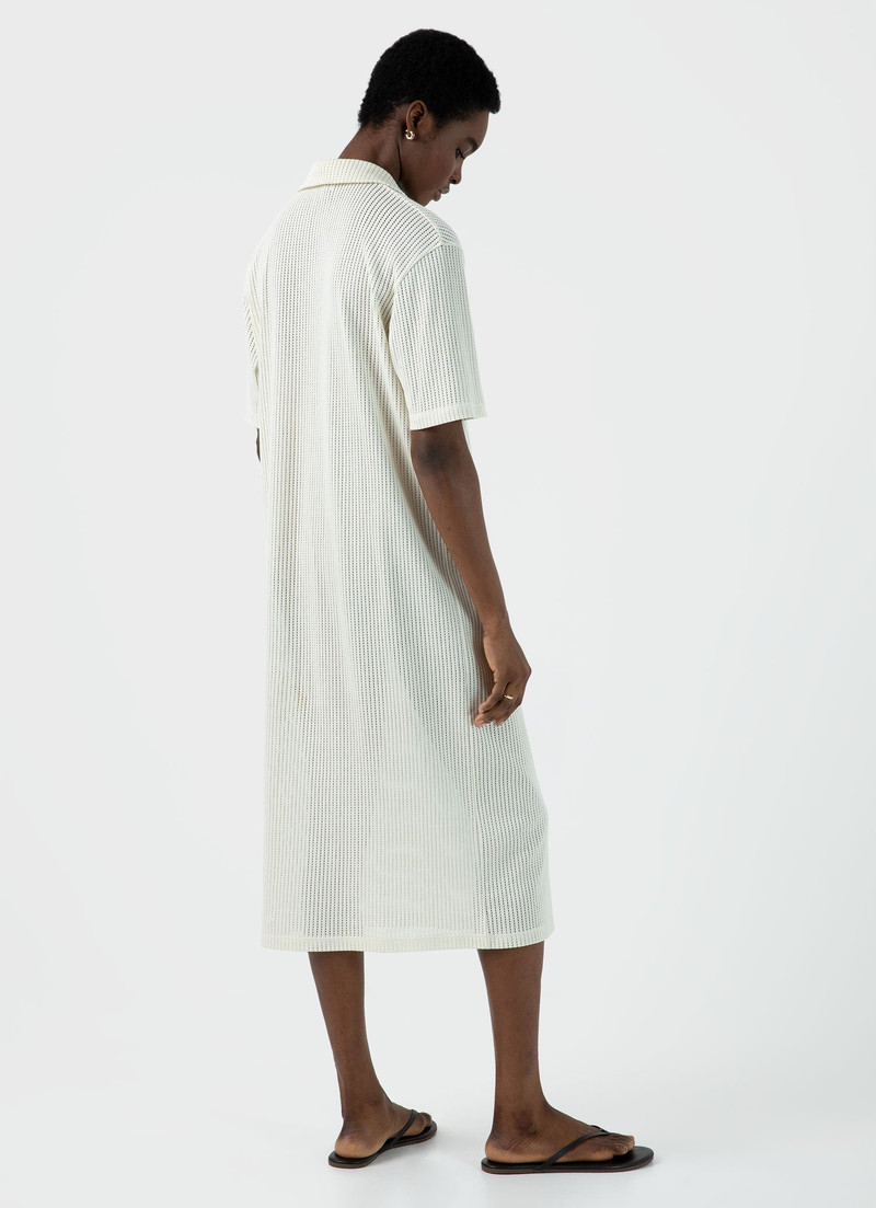 Lace Mesh Polo Dress 4