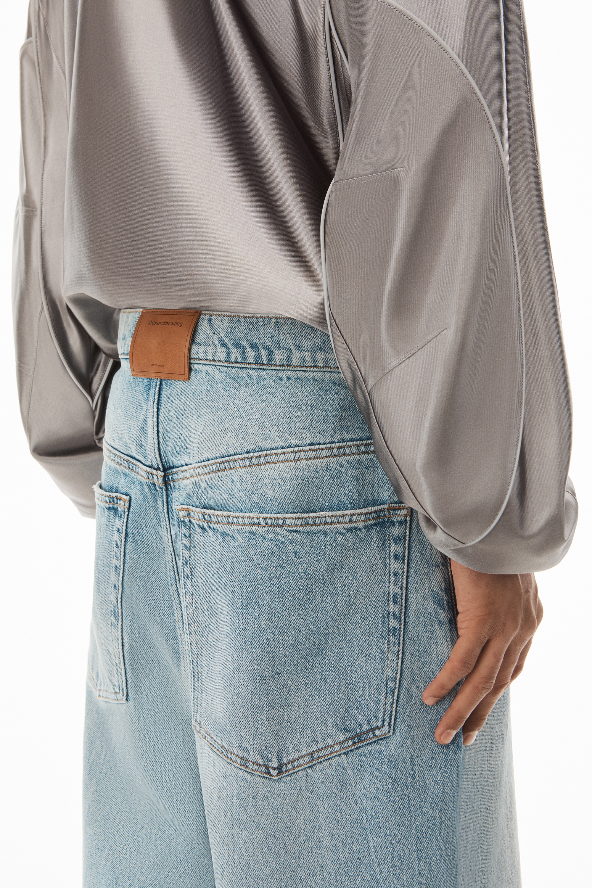 CORE DENIM SHORT IN DENIM - 5