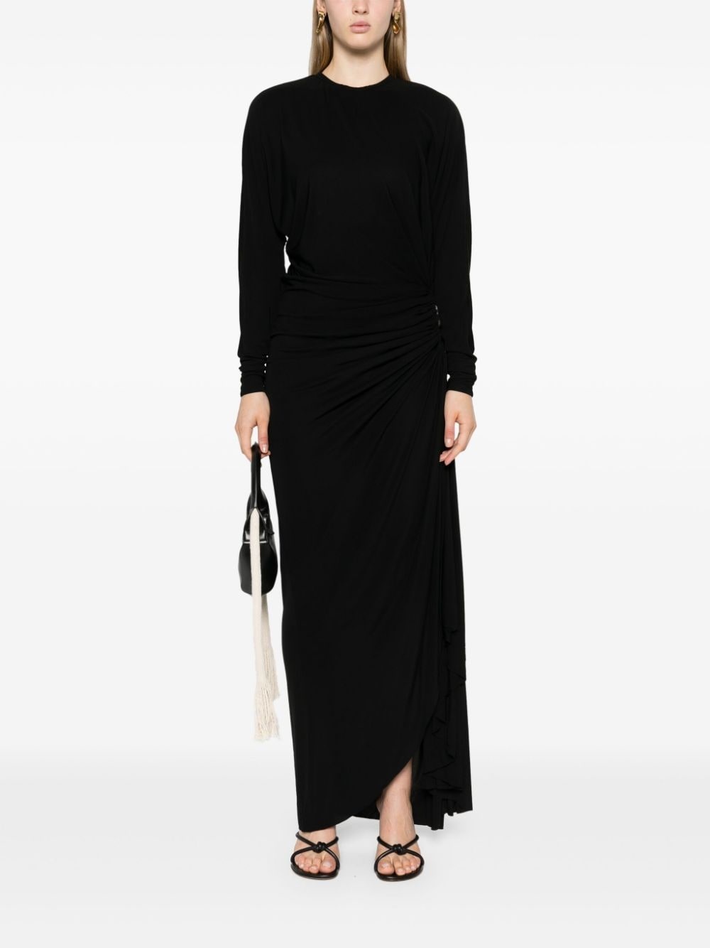 Helix side-slit maxi dress - 2