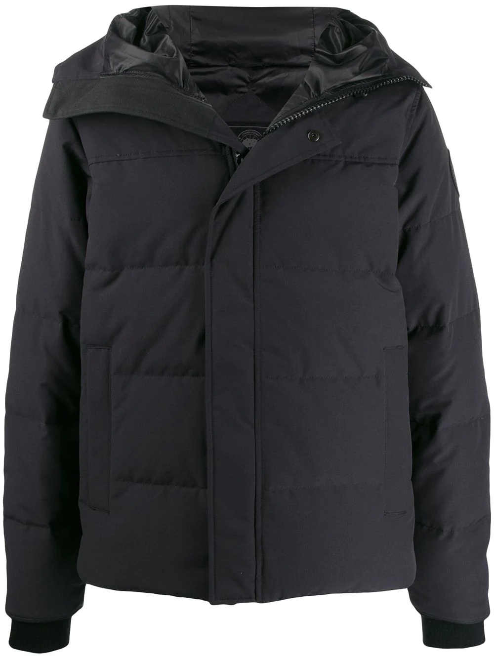 hooded puffer coat - 1