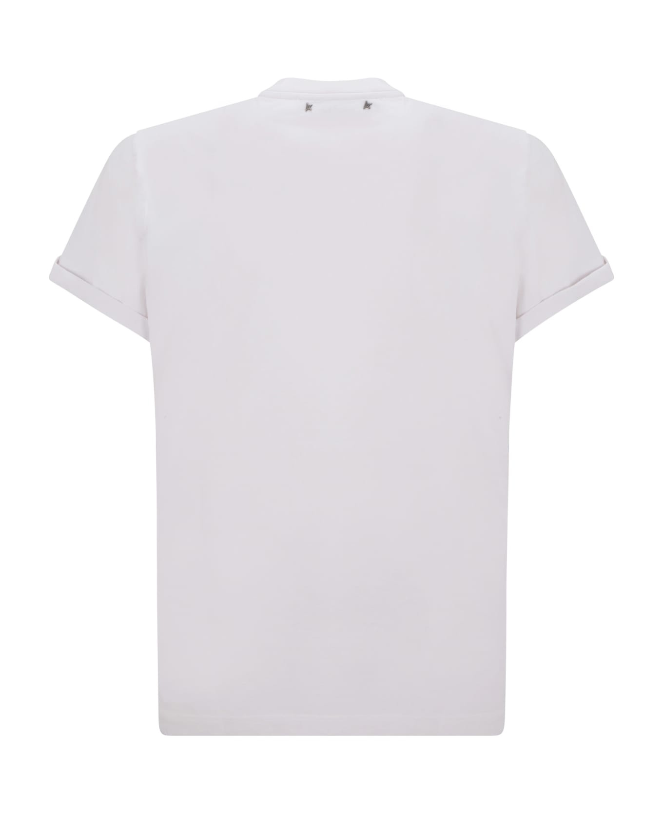 Cotton T-shirt With Stamp Detail - 2