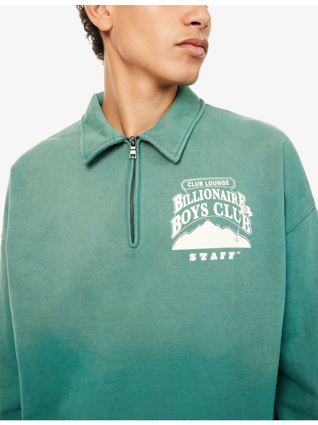 Country Lounge Quarter-Zip Cotton-Jersey Sweatshirt - 5