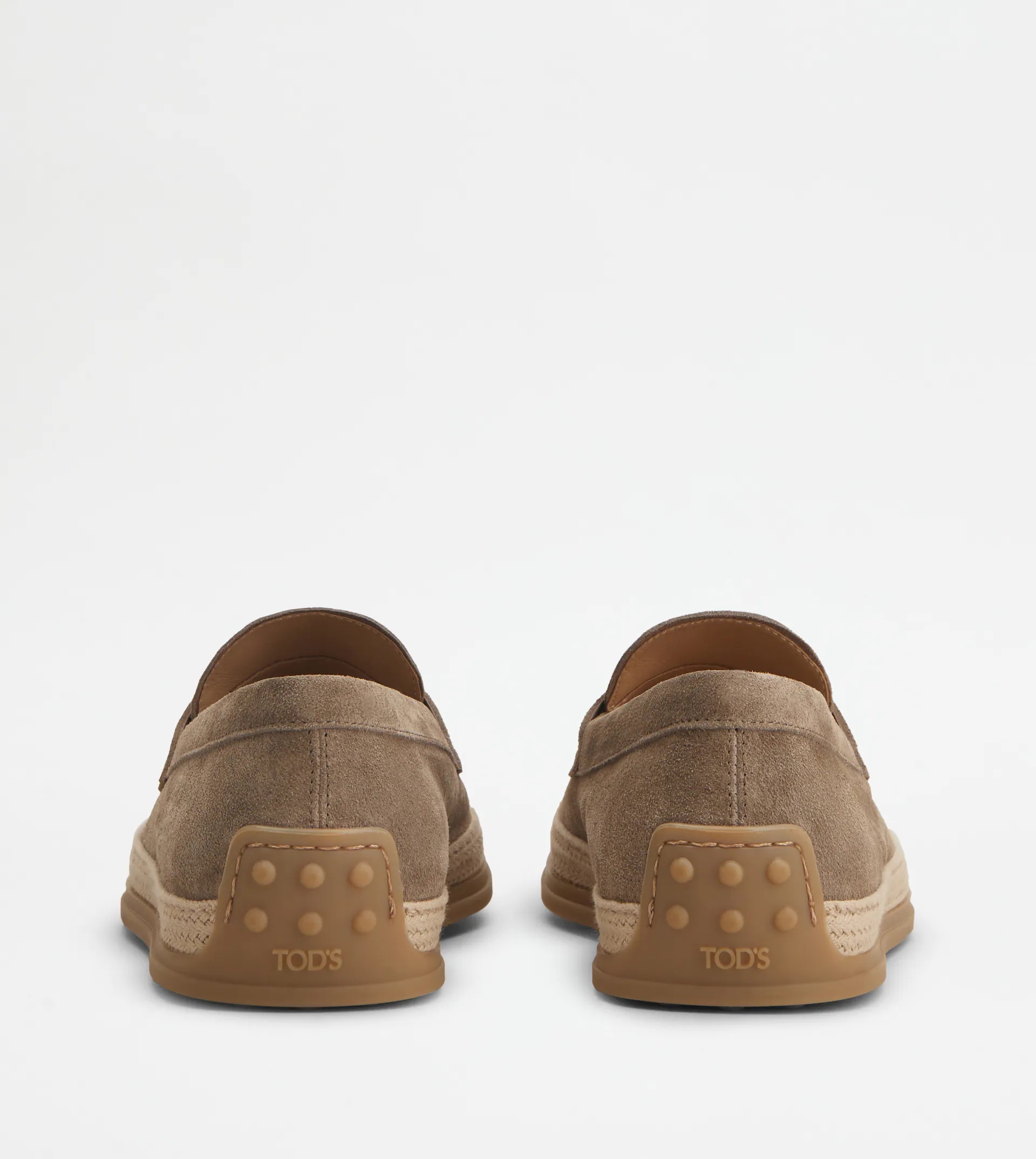 LOAFERS IN SUEDE - BEIGE - 2