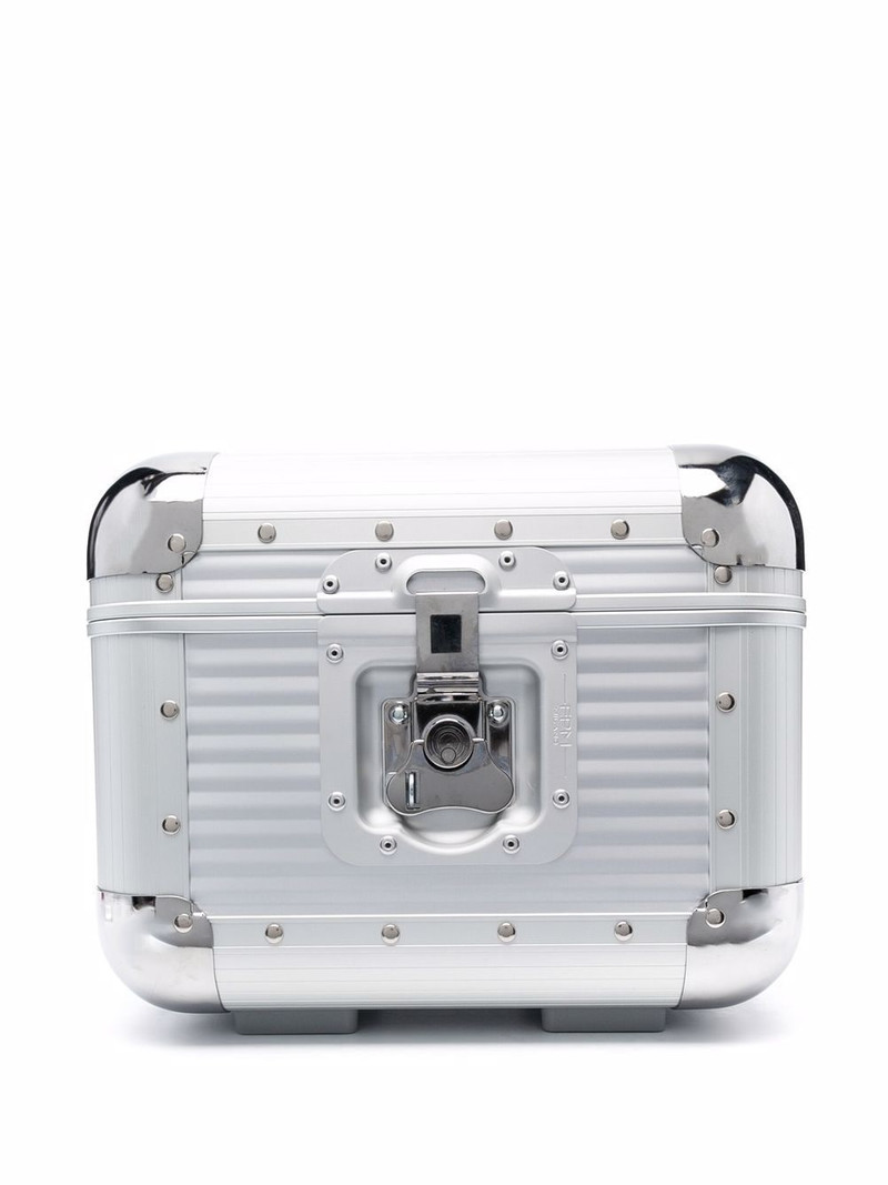 Bank S studded aluminium vanity case 1